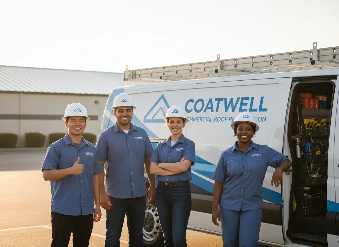 Commercial roof coating company in Thomasboro, IL